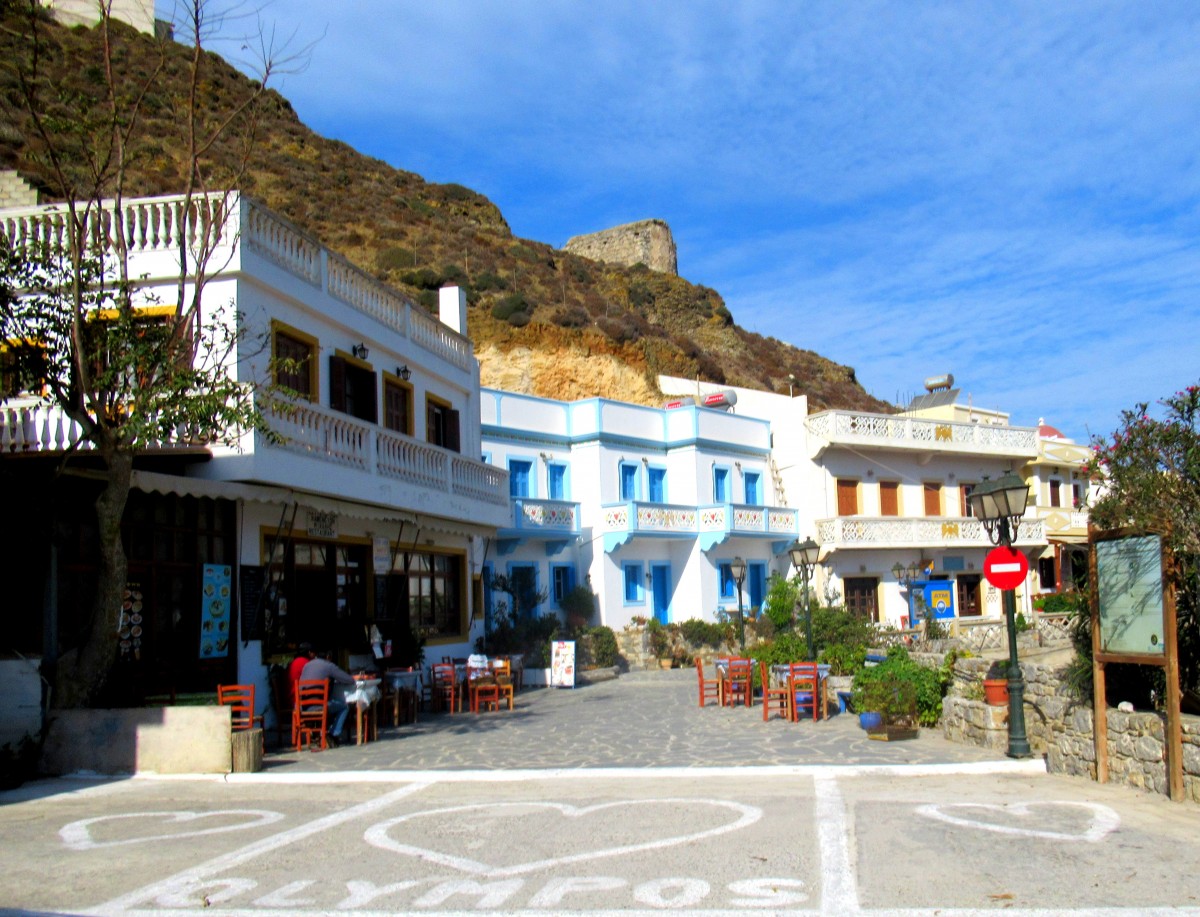 Zdjęcia: Olympos, Karpathos, Olympos wita, GRECJA Zdjęcia: Olympos, Karpathos, Olympos wita, GRECJA