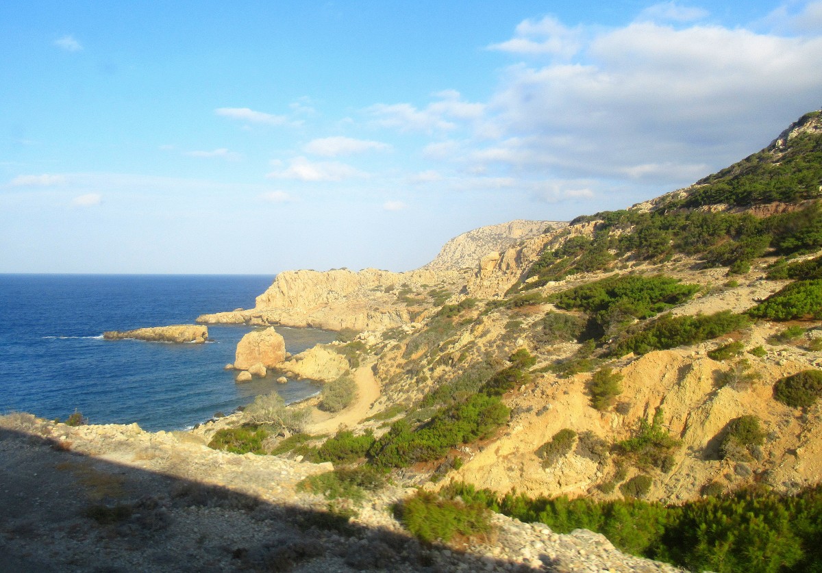 Zdjęcia: Karpathos, Karpathos, W drodze do Olympos, GRECJA Zdjęcia: Karpathos, Karpathos, W drodze do Olympos, GRECJA