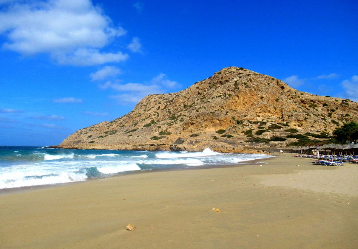Zdjęcia: Arkasa, Karpathos, Plaża, pusta plaża.., GRECJA Zdjęcia: Arkasa, Karpathos, Plaża, pusta plaża.., GRECJA