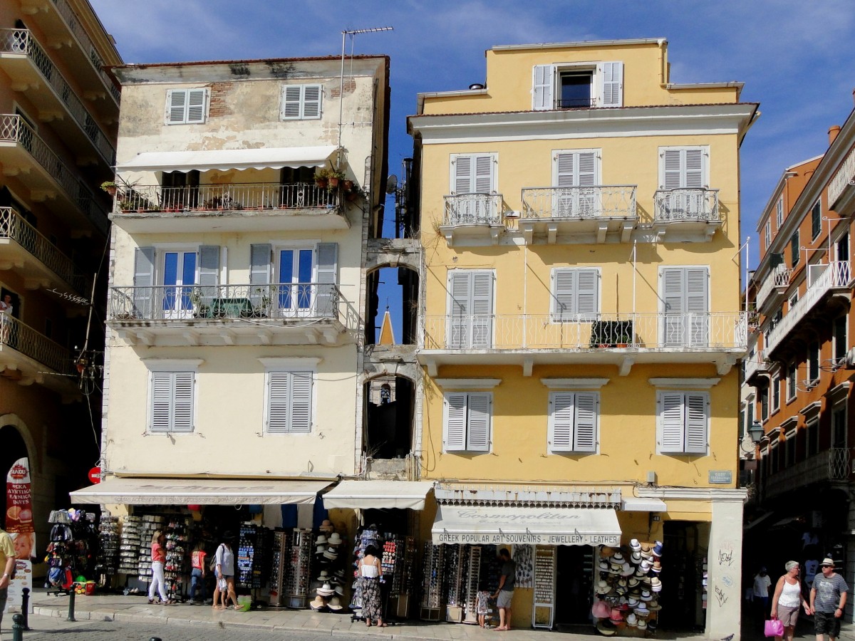 Zdjęcia: Korfu, Wyspy Jońskie, Korfu - klimaty Starego Miasta, GRECJA Zdjęcia: Korfu, Wyspy Jońskie, Korfu - klimaty Starego Miasta, GRECJA