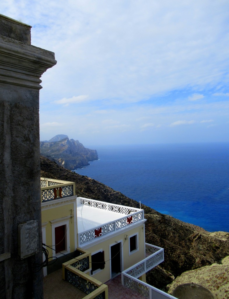 Zdjęcia: Olympos, Karpathos, Taras z takim widokiem.., GRECJA Zdjęcia: Olympos, Karpathos, Taras z takim widokiem.., GRECJA