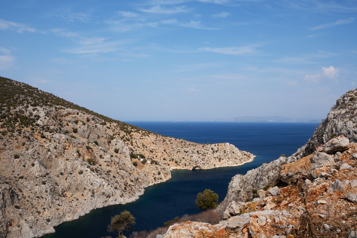 Zdjęcia: Kalymnos, wyspy Dodekanezu, Zatoka Vathy, GRECJA Zdjęcia: Kalymnos, wyspy Dodekanezu, Zatoka Vathy, GRECJA