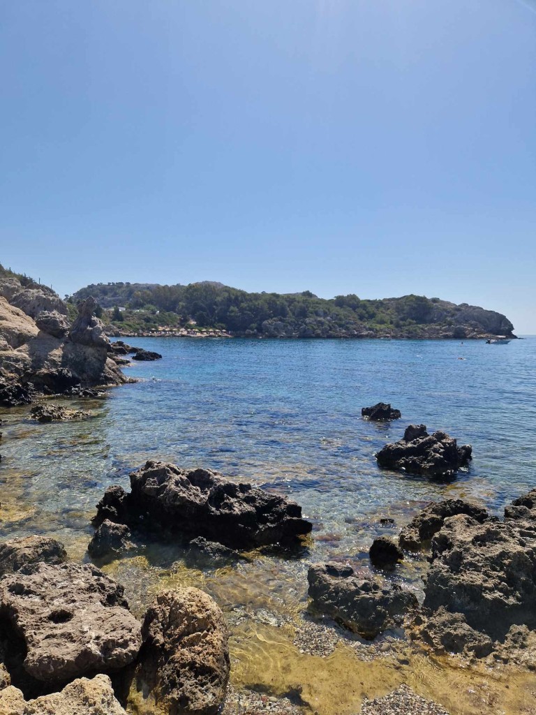 Zdjęcia: Zatoka Ladiko, Rodos, Zatoka, GRECJA Zdjęcia: Zatoka Ladiko, Rodos, Zatoka, GRECJA