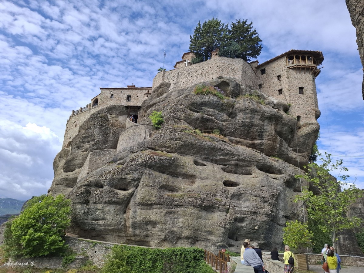 Zdjęcia: Kalampaka., Ateny., Meteory - Klasztor Warłama (Wszystkich Świętych)., GRECJA Zdjęcia: Kalampaka., Ateny., Meteory - Klasztor Warłama (Wszystkich Świętych)., GRECJA