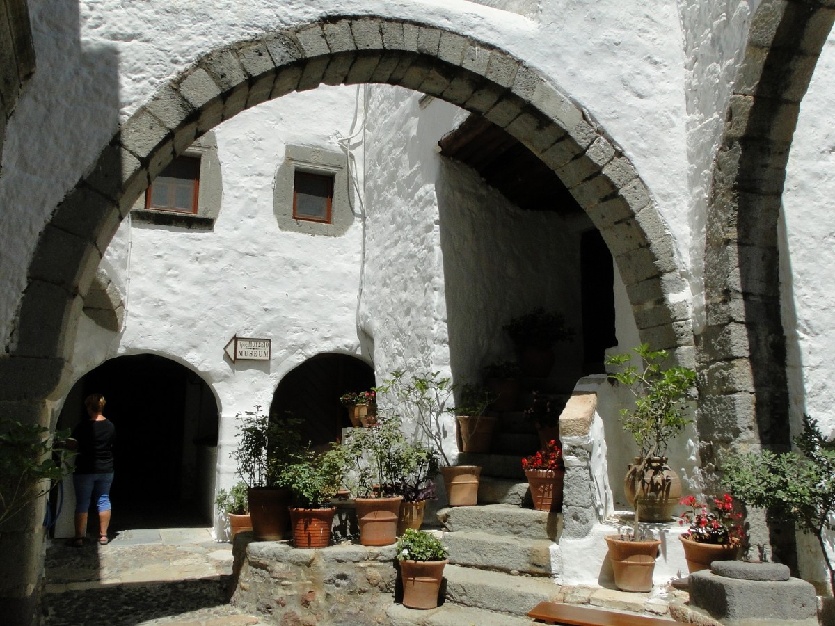 Zdjęcia: Patmos, Wyspy Egejskie Południowe, W klasztorze św. Jana na Patmos, GRECJA Zdjęcia: Patmos, Wyspy Egejskie Południowe, W klasztorze św. Jana na Patmos, GRECJA