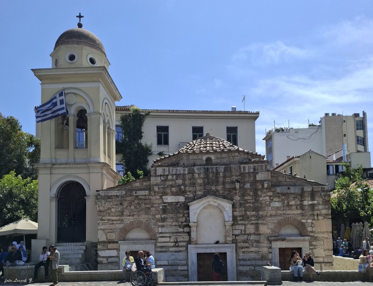 Zdjęcia: Plac Monastiraki., Ateny., Bizantyjski Kościół Matki Boskiej Pantanassy., GRECJA Zdjęcia: Plac Monastiraki., Ateny., Bizantyjski Kościół Matki Boskiej Pantanassy., GRECJA