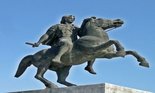 Zdjecie GRECJA / - / Saloniki / Aleksander Wielki