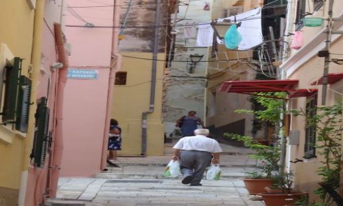 Zdjecie GRECJA / Wyspy Joskie / Korfu / Korfu (Kerkyra) / Uliczka