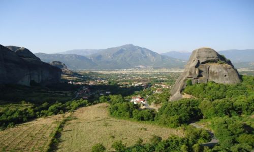 Zdjęcie GRECJA / Tesalia / Meteora / Początek doliny Meteory