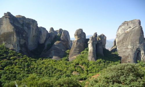 Zdjęcie GRECJA / Tesalia / Meteora / Formacje skalne