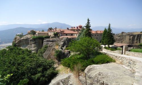 Zdjecie GRECJA / Tesalia / Meteora / Monastyr w. Stefana