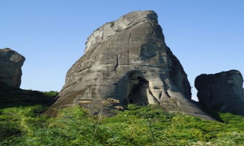 Zdjecie GRECJA / Tesalia / Meteora / Skaa z pustelniami