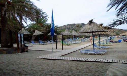 Zdjecie GRECJA / - / Plaza -VAI / Kreta