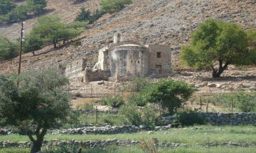 Zdjęcie GRECJA / Kreta / Aghia Rumeli  / Stara cerkiew