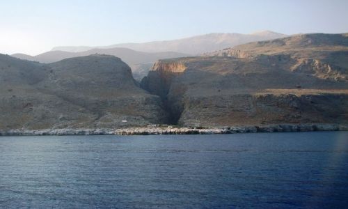 Zdjecie GRECJA / - / Kreta - wybrzee poudniwe / Od strony morza