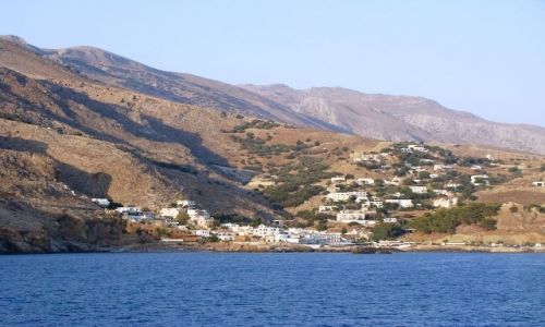 Zdjcie GRECJA / Kreta / Sfakia / W zblieniu