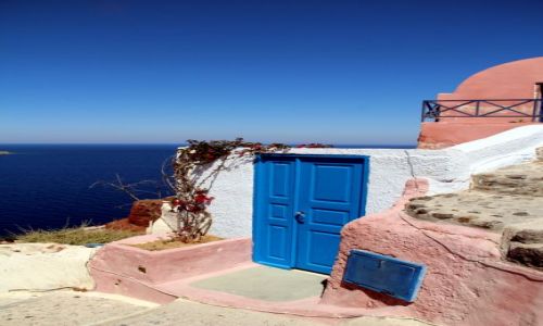 Zdjecie GRECJA / Santorini / Oi / nie tylko biel i bekit