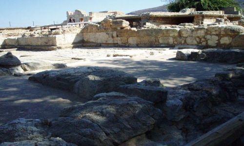 Zdjęcie GRECJA / Kreta / Knossos / Ruiny Palacu w Knossos