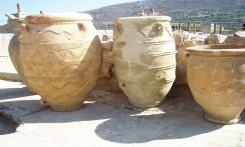 Zdjęcie GRECJA / Kreta / Knossos / Ruiny Palacu w Knossos