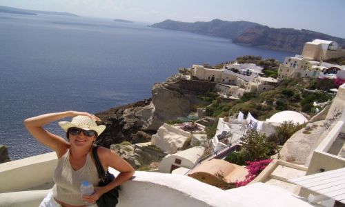 Zdjecie GRECJA / Grecja / Santorini / Pikny pejza