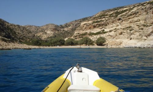 Zdjecie GRECJA / poudniowa Kreta / Lentas (okolice) / Jachtem motorowym na Krecie