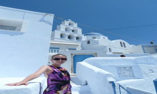 Zdjecie GRECJA / Santorini / Santorini / ja