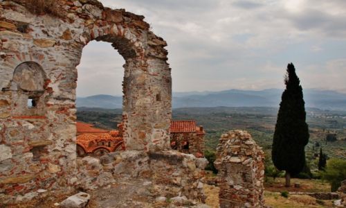Zdjcie GRECJA / Peloponez / okolice Monemvasii / Widok