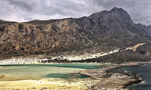 Zdjecie GRECJA / Kreta Zach. /  Laguna Balos. / Bkitna Laguna