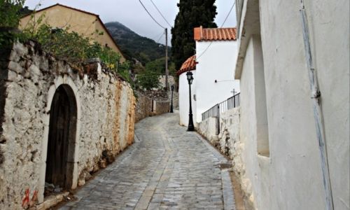 Zdjcie GRECJA / Kreta Wsch. / Malia. / Zakamarki i wskie uliczki.