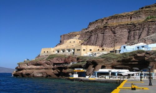 Zdjęcie GRECJA / Cyklady / Santorini  /  stary port