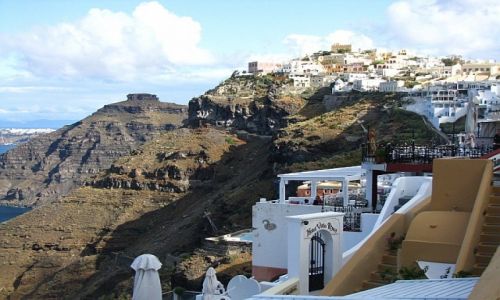 Zdjęcie GRECJA / Cyklady / Santorini  / Thera (Fira)