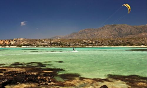 Zdjecie GRECJA / Kreta Zach. / Elafonisi / Plaa na Elafonisi.
