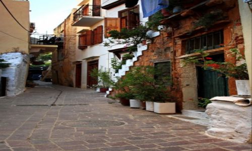 Zdjecie GRECJA / Kreta Zach. / Chania. / Uliczkami Starego Miasta.