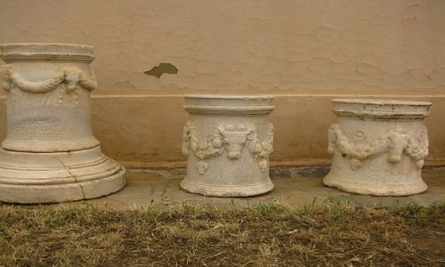 Zdjęcie GRECJA / Cyklady / Delos / muzeum archeologiczne