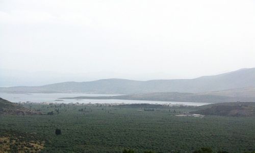 Zdjęcie GRECJA / Fokida / Itea / widok na zatokę Koryncką