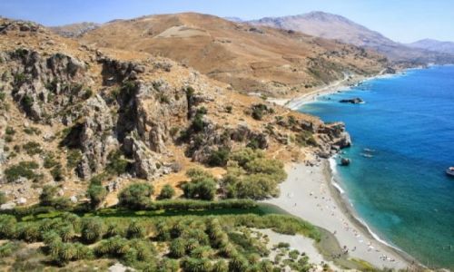 Zdjecie GRECJA / Kreta / Preveli / Limni Preveli
