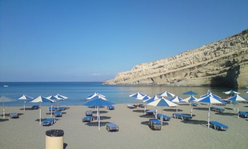Zdjecie GRECJA / Kreta / Matala / parsole