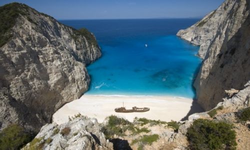 Zdjecie GRECJA / Zakynthos / Navagio / Konkurs