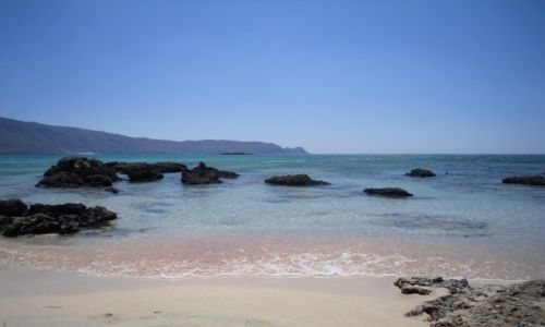Zdjcie GRECJA / KRETA / PLAA ELAFONISI / PLAA ELAFONISI-CZERWONAWY PIASEK 