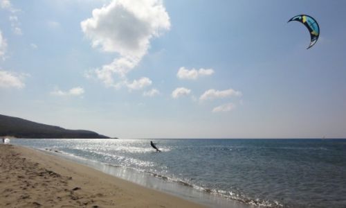 Zdjecie GRECJA / Rodos / Prasonisi / lone rider