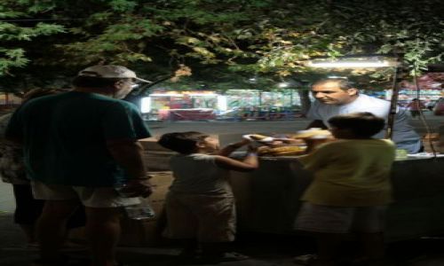 Zdjecie GRECJA / Messenia / Kalamata / Grillowana kukurydza w Kalamcie