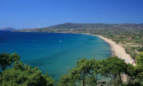 Zdjecie GRECJA / Messenia / Koroni / Widok z zamku w Koroni