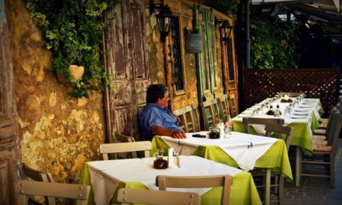 Zdjecie GRECJA / Kreta / Chania / Najwaniejsza jest... sjesta