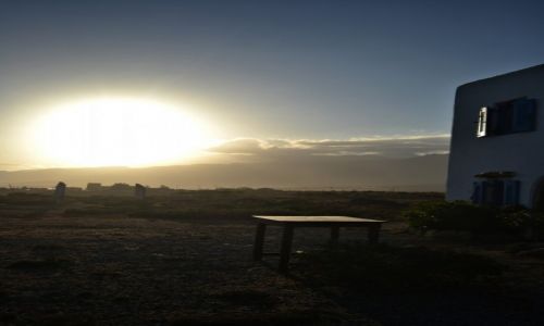 Zdjęcie GRECJA / Crete / Frangokastello / Sunset