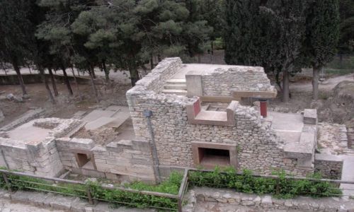 Zdjęcie GRECJA / Kreta / Knossos / Ruiny w Knossos