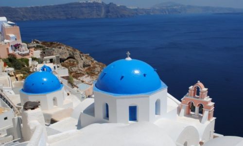 Zdjecie GRECJA / - / Santorini / View.