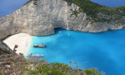 Zdjecie GRECJA / Zakynthos / wyspa / wyspa grecka na Morzu Joskim