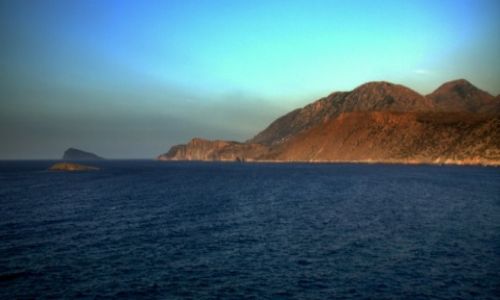 Zdjecie GRECJA / Kreta / Nad morzem / Panorama nad morzem