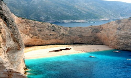 Zdjcie GRECJA / Zakynthos / Zatoka Wraku / Na Zante