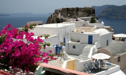 Zdjecie GRECJA / Santorini / Oia / Pocztwka z Grecji